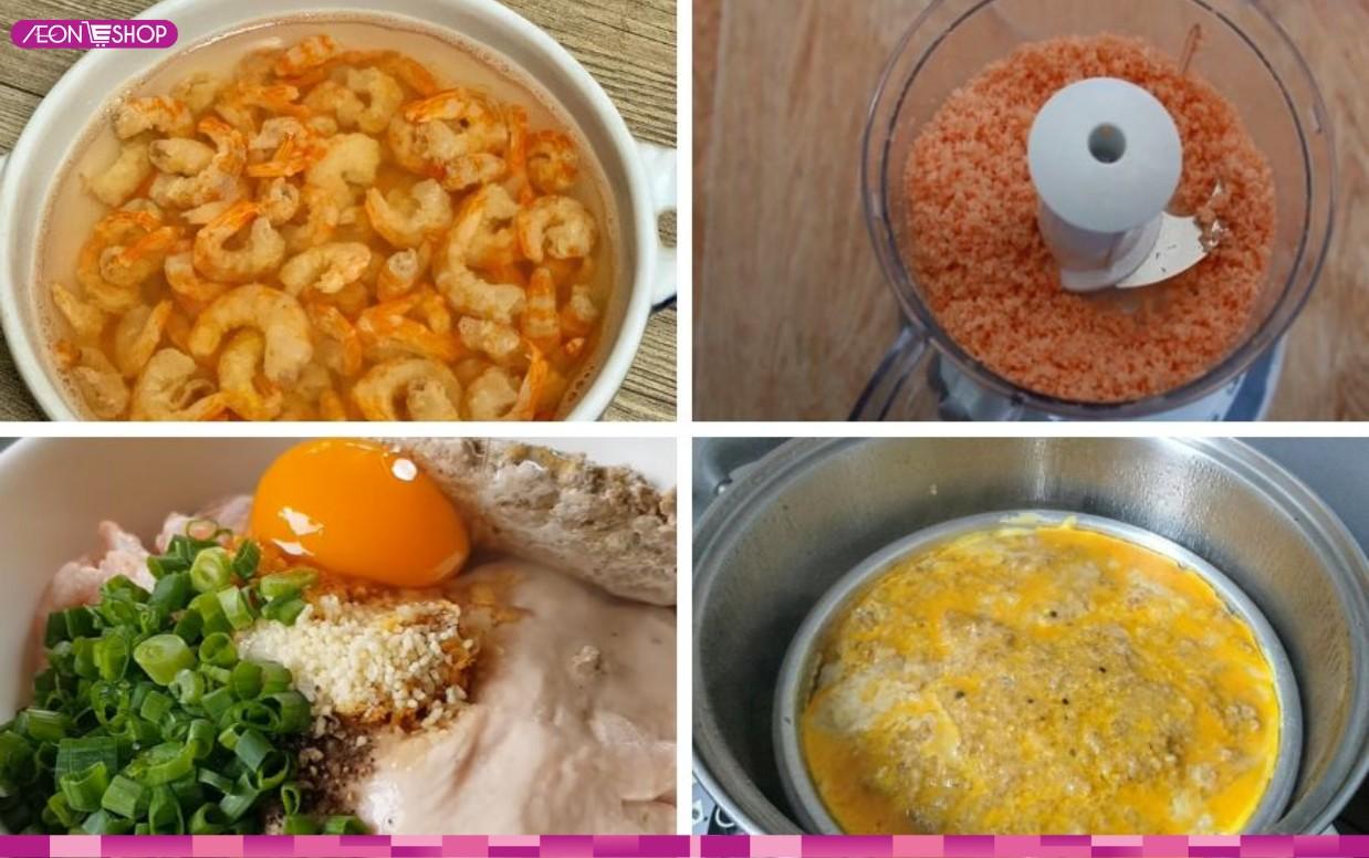 Các bước làm riêu trứng