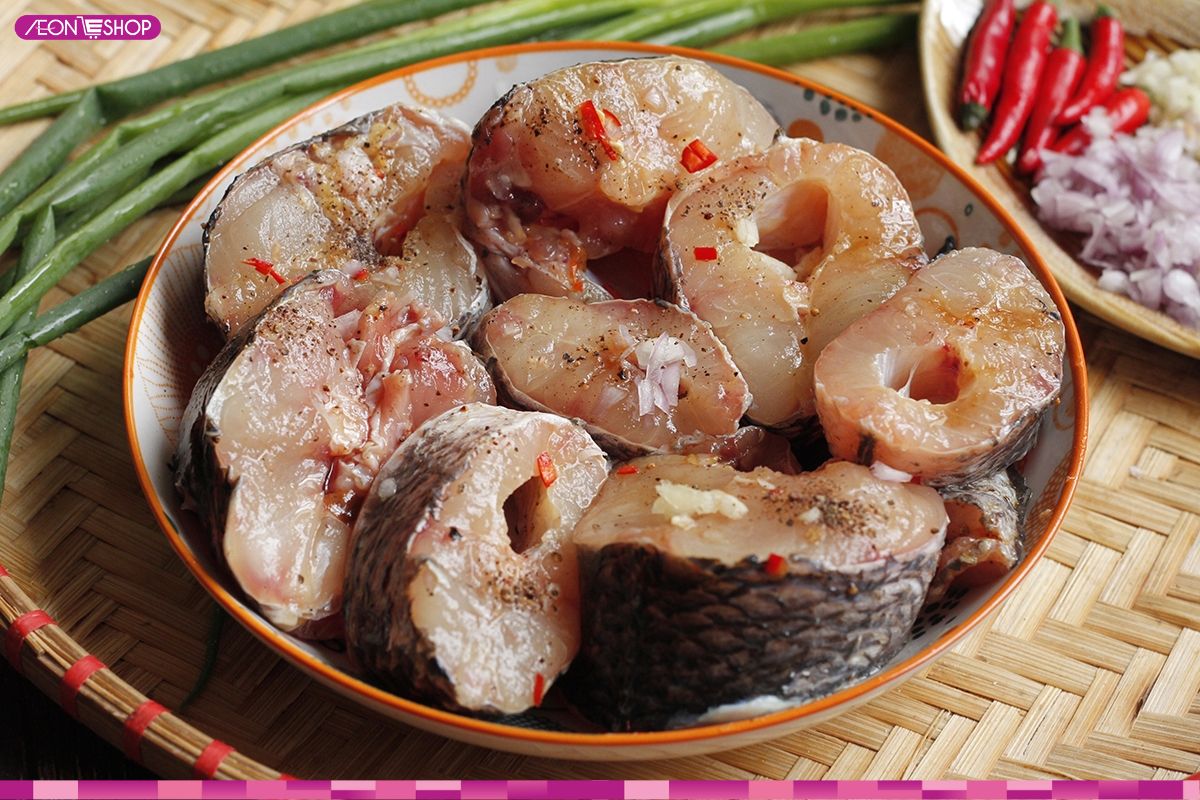 Ướp cá lóc nấu lẩu
