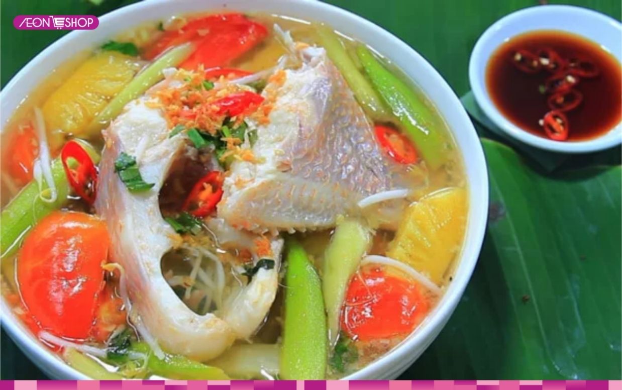 Thực đơn 9 canh chua cá diêu hồng