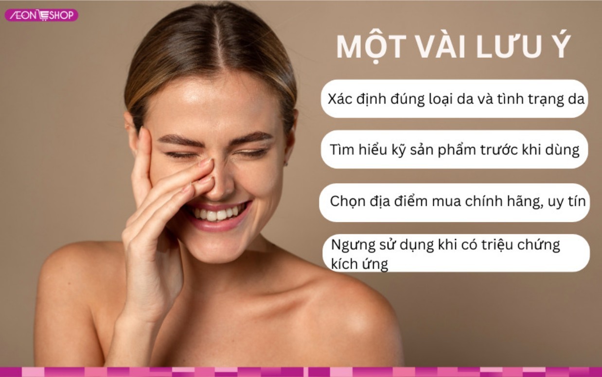 Lưu ý trong chăm sóc da