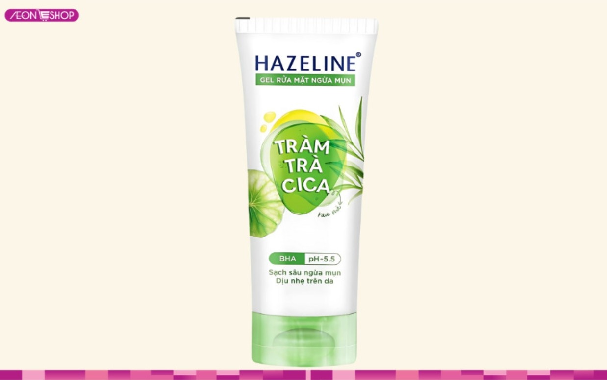 Gel rửa mặt Hazeline Matcha