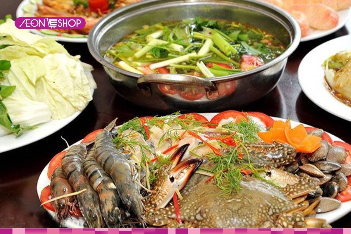 lẩu hải sản chua cay