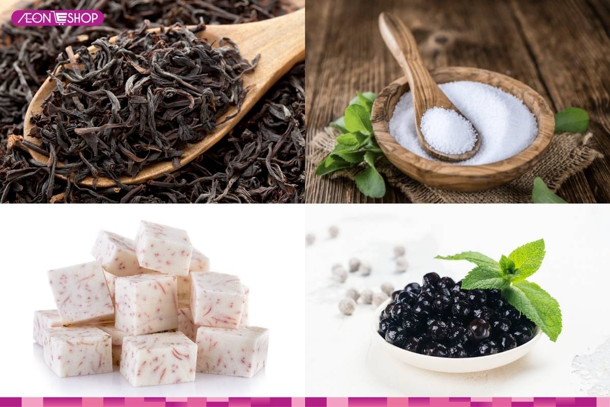 Trà sữa khoai môn trân châu