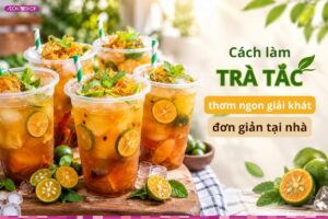 Cách làm trà tắc giải khát ngon
