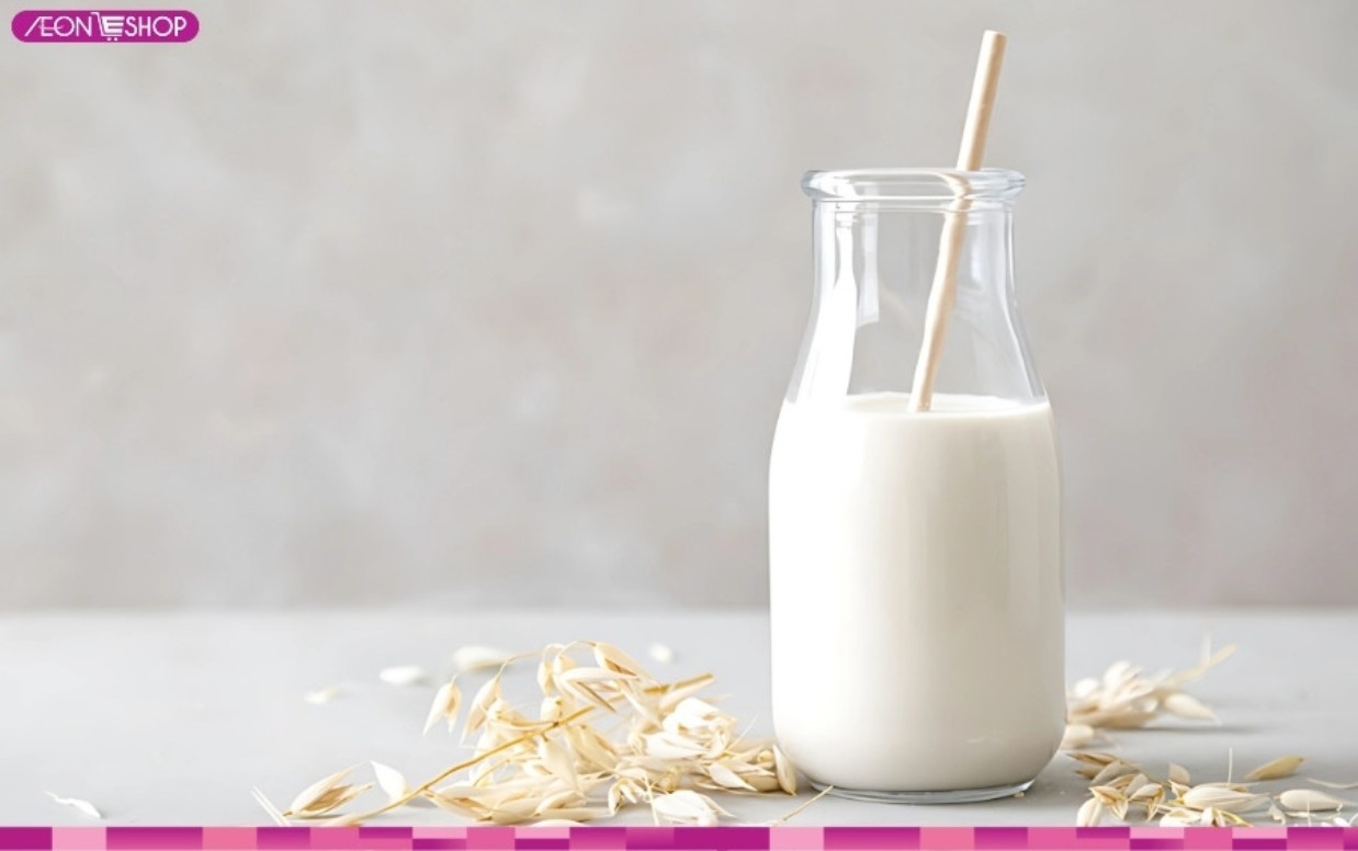 làm da mặt trắng với sữa tươi không đường