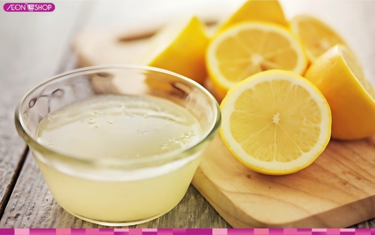 Cách làm sáng da mặt bằng chanh 