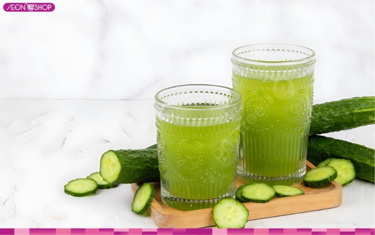 Cách làm cho da mặt trắng bằng dưa leo