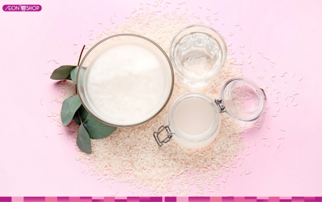 Cách làm trắng da mặt với nước vo gạo