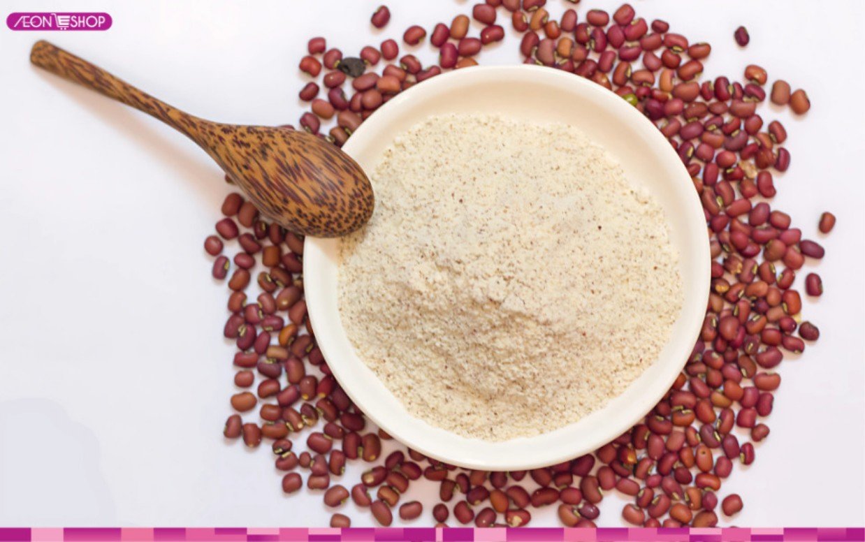 Cách làm trắng da tại nhà với bột đậu đỏ