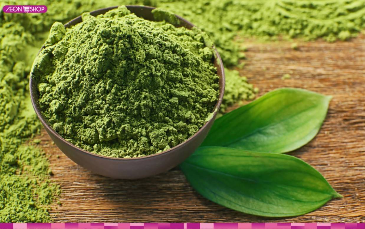 Cách làm trắng da mặt với bột trà xanh