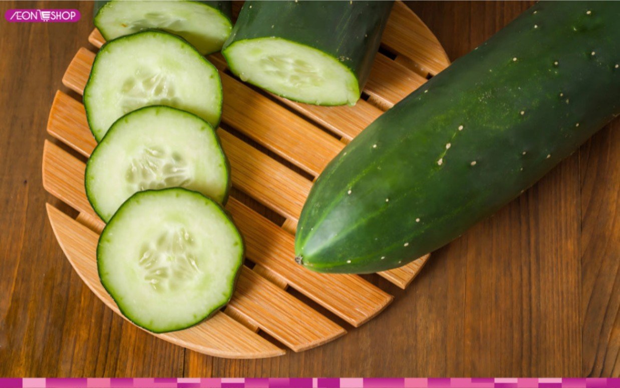 Cách làm trắng da mặt tại nhà với dưa leo