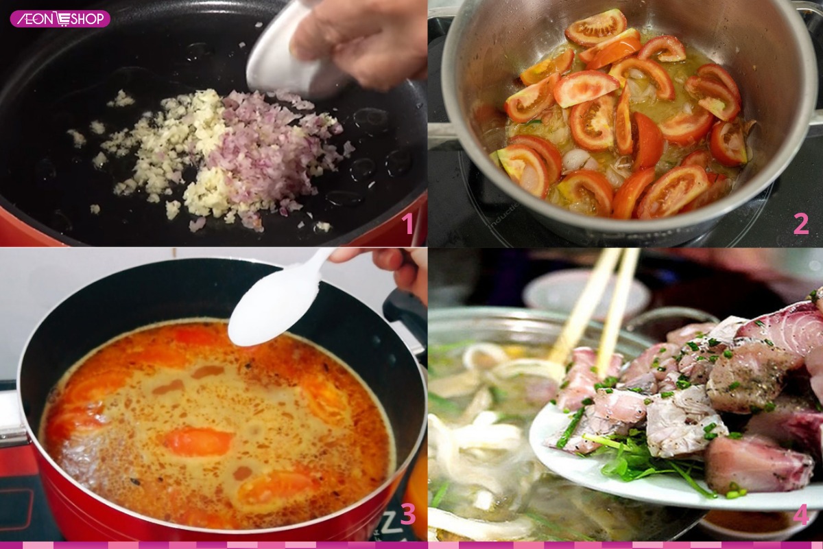 Các bước nấu lẩu cá trắm thơm ngon, đậm vị
