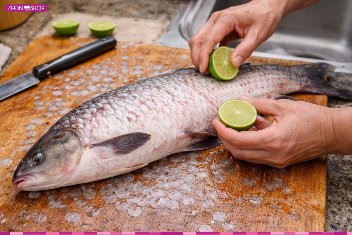 Mẹo hay giúp khử mùi tanh của cá trắm