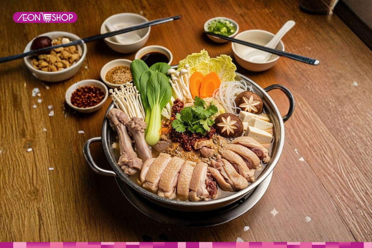 Cách nấu lẩu gà thập cẩm thơm ngon, người lớn và trẻ nhỏ ai ăn cũng mê