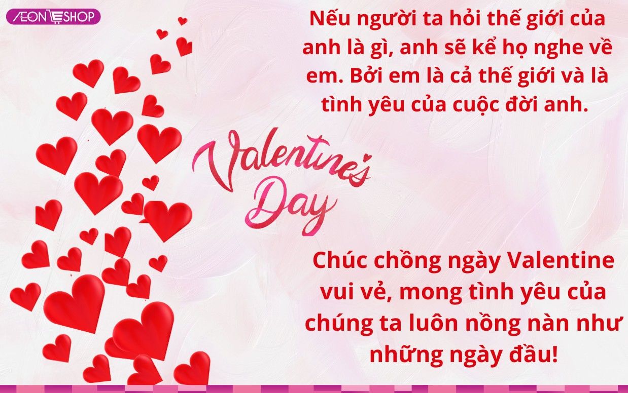 Lời chúc Valentine