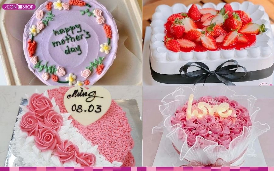 100+ Mẫu bánh kem 8/3 đẹp, đơn giản và ý nghĩa nhất tặng cho phái nữ