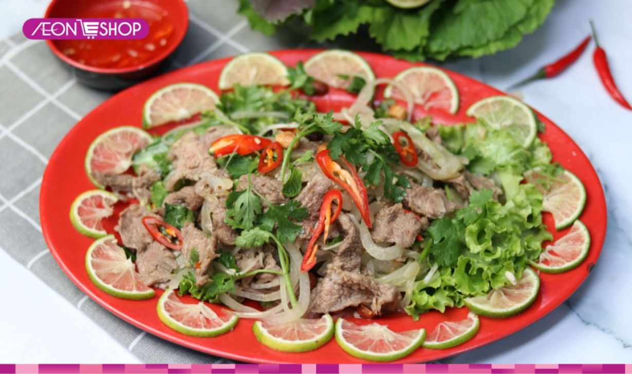 Thịt bò tái chanh