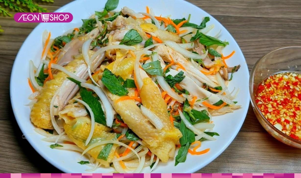 Gỏi gà xé phay