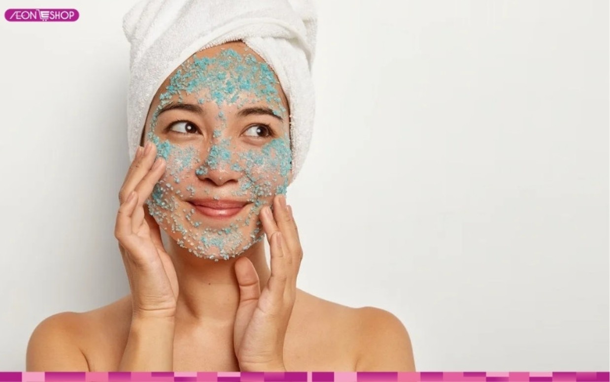 Tẩy tế bào chết giúp làm sạch sâu từ bên trong