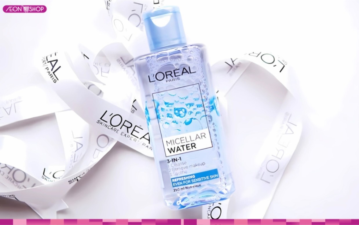 Nước tẩy trang da dầu mụn L’Oréal Paris Skin Expert Bi-Phase Micellar Water 