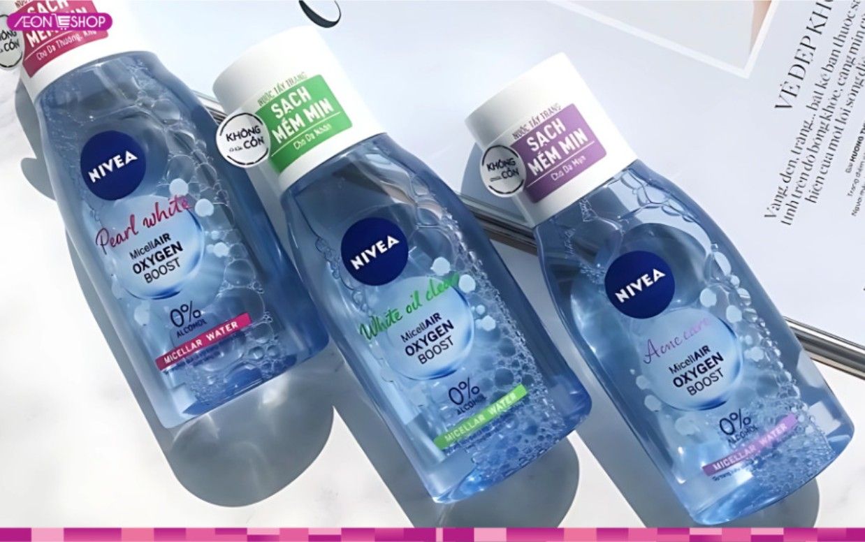 Nước tẩy trang Nivea Acne Care Micellar Water 