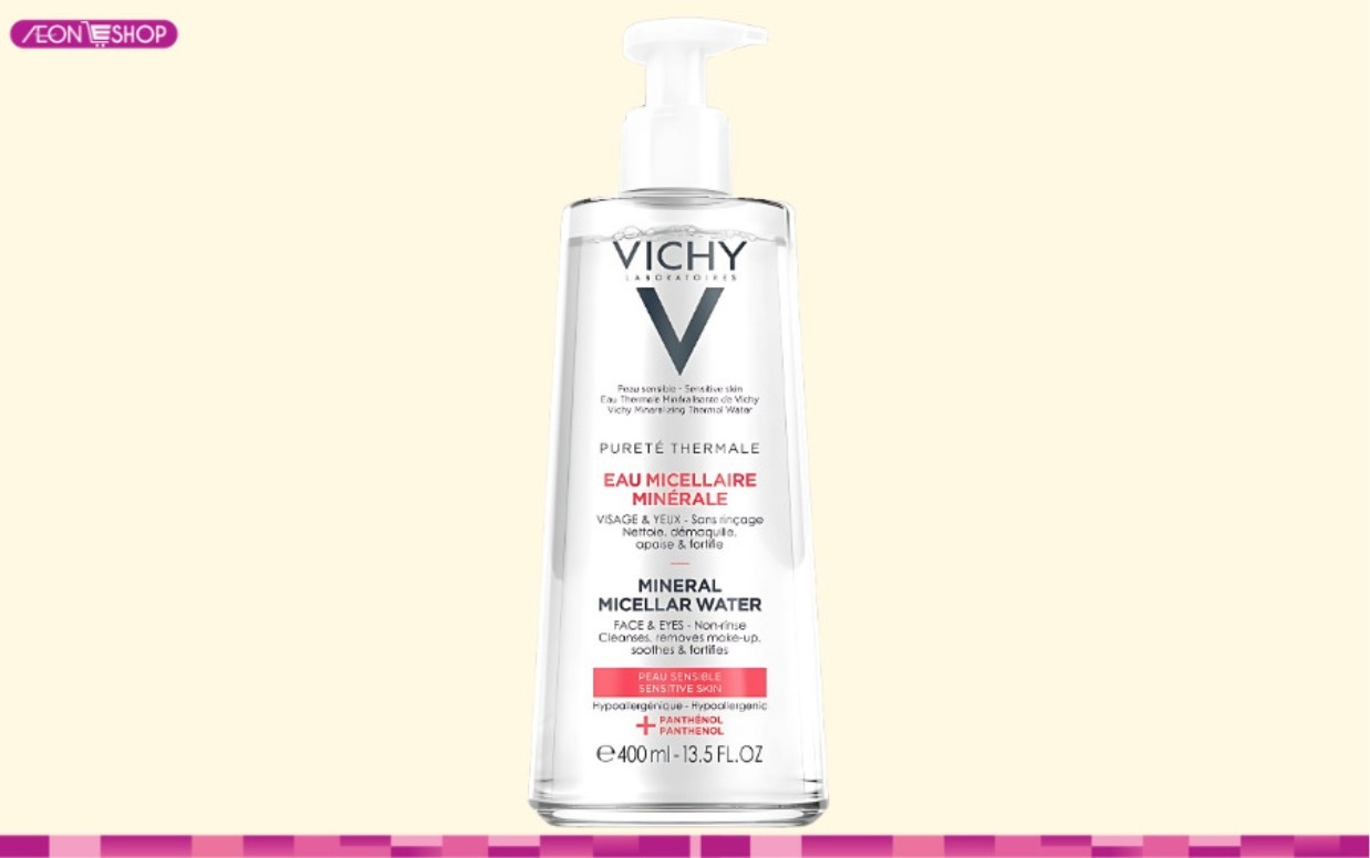 Nước tẩy trang cho da dầu Vichy Mineral Micellar