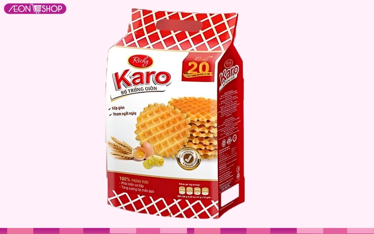 Bánh Richy Karo bơ trứng giòn