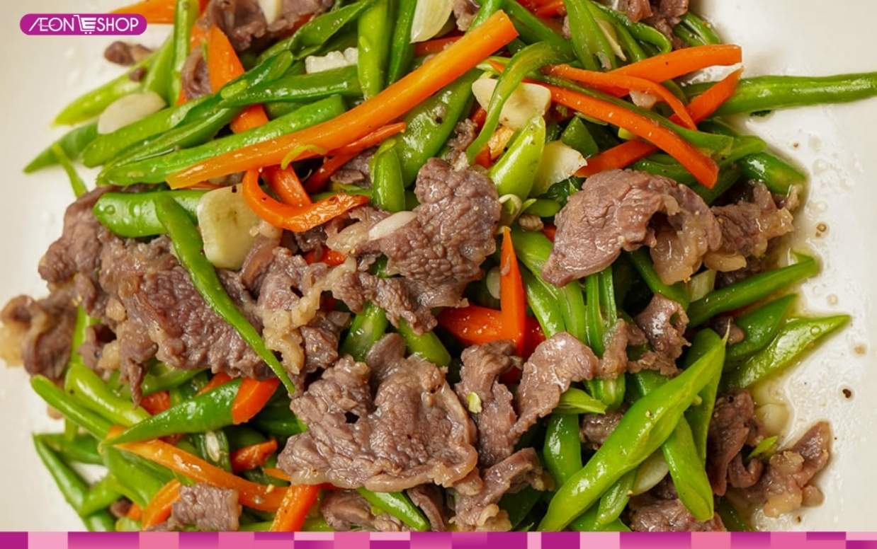 Đậu ve xào thịt