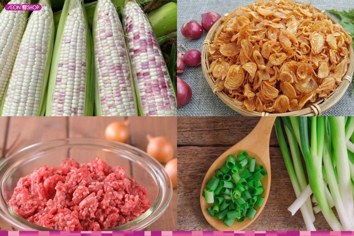 nguyên liệu làm ram bắp thịt 