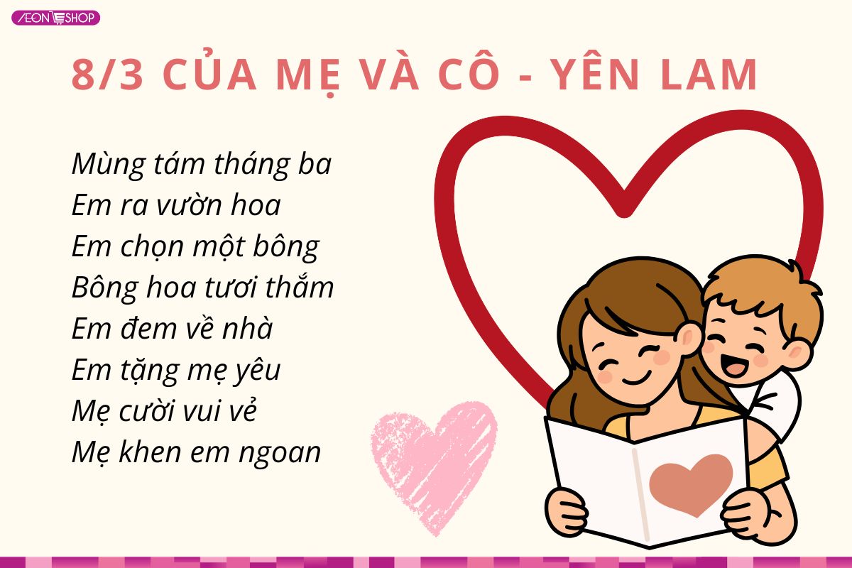 8/3 của mẹ và cô - Yên Lam