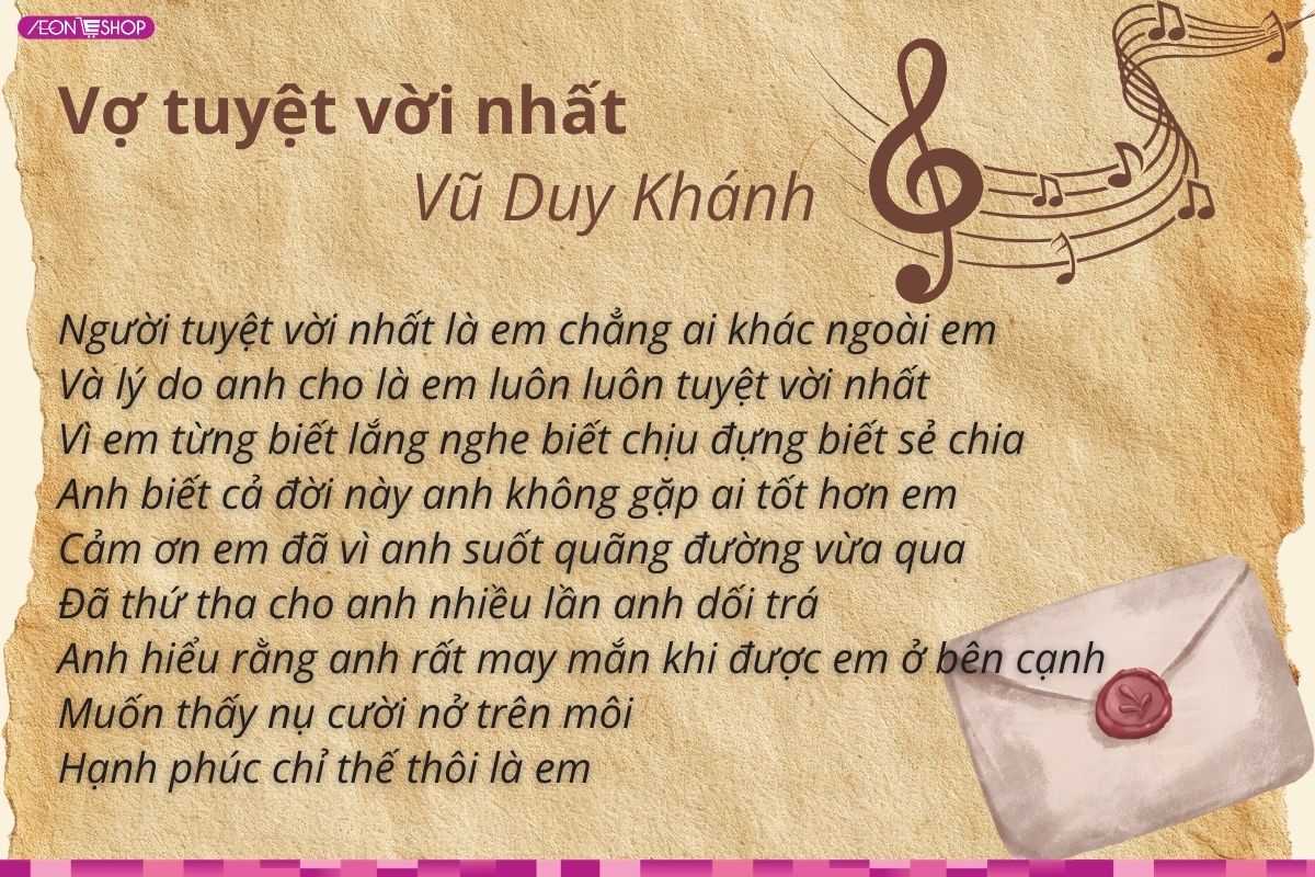 Vợ tuyệt vời nhất - Vũ Duy Khánh