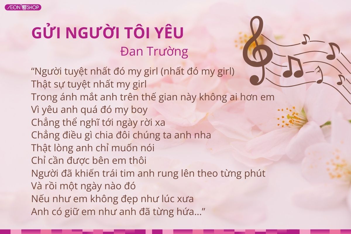 Gửi người tôi yêu - Đan Trường