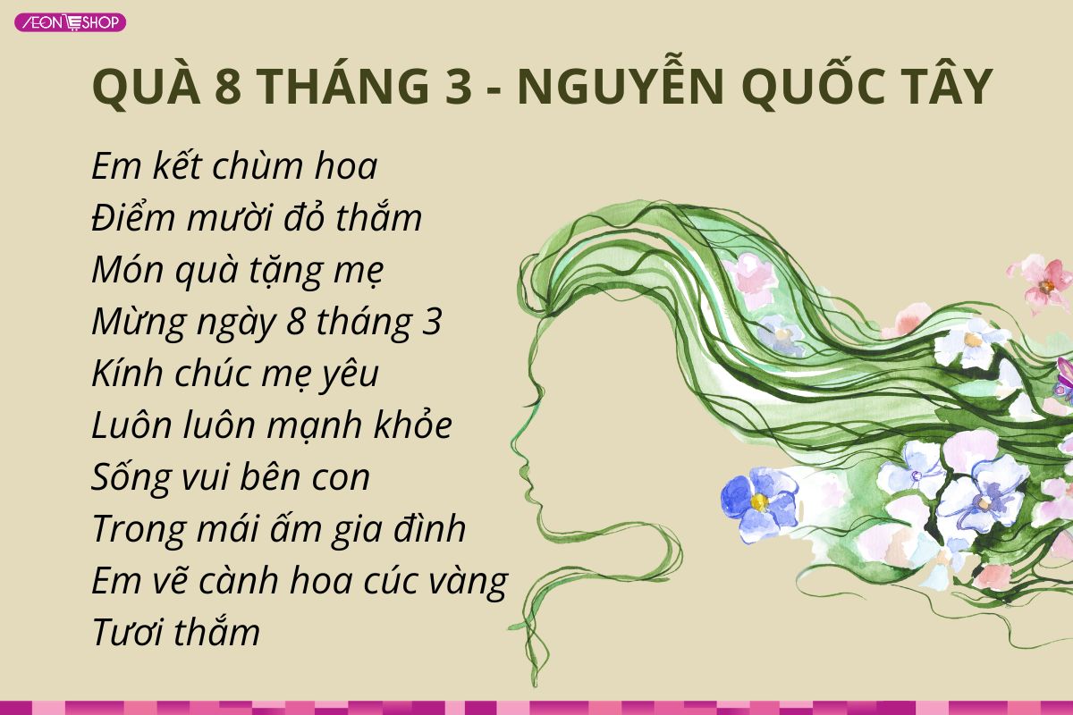Quà 8 tháng 3 - Nguyễn Quốc Tây