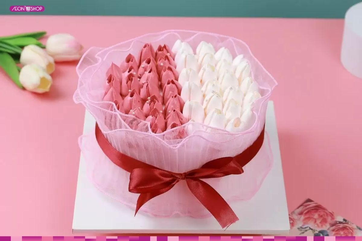 Mẫu bánh kem tặng vợ xinh xắn, lãng mạn
