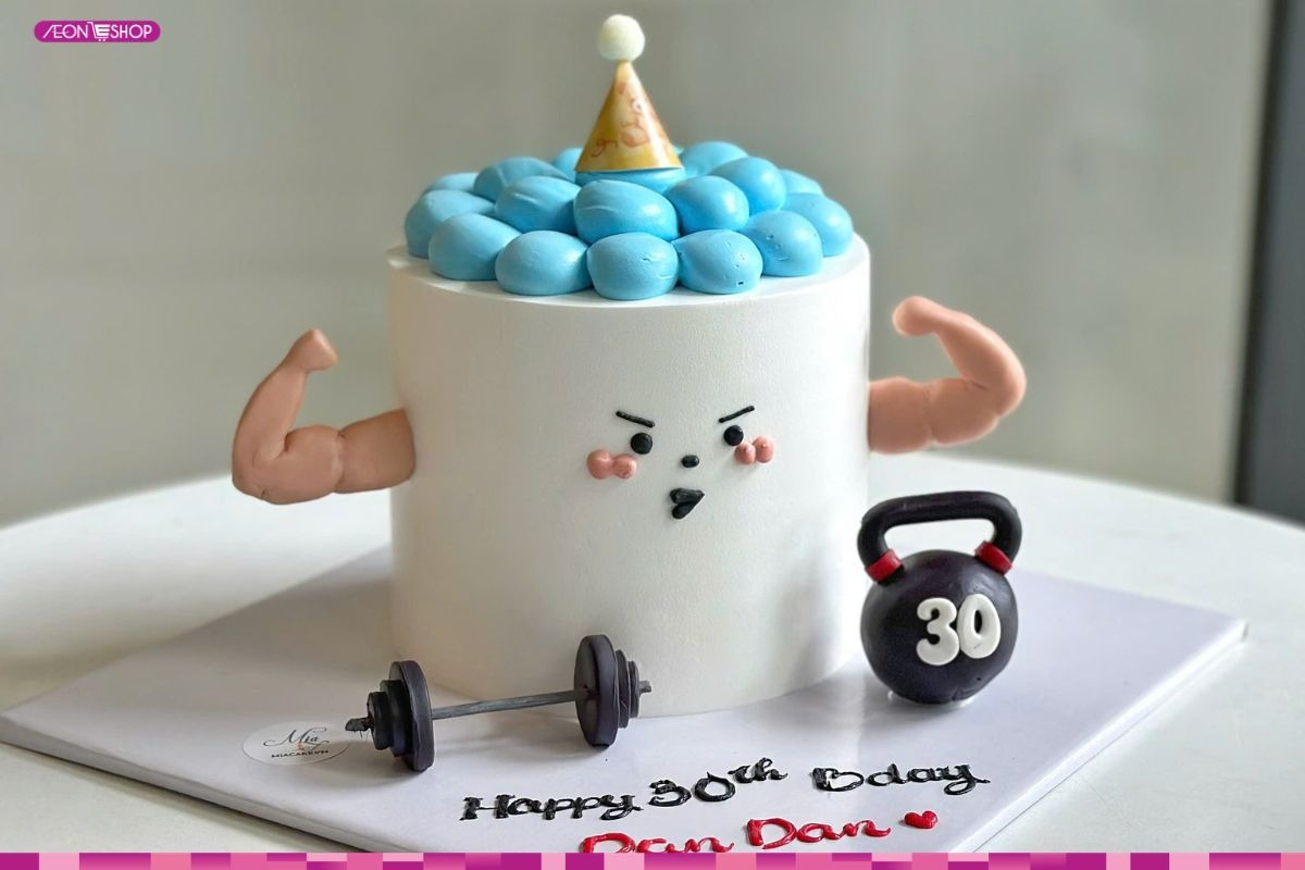 Gợi ý bánh kem tạo hình hài hước tặng anh trai