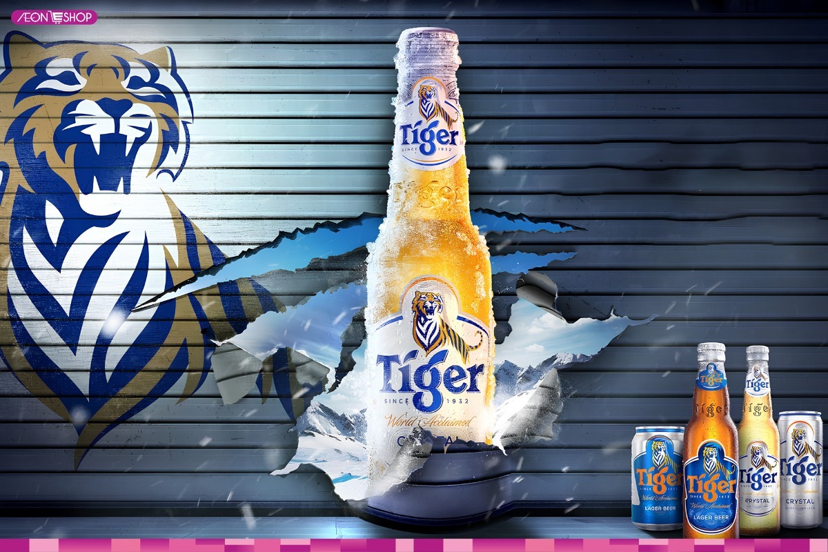 Gia bia Tiger dao động từ 18.000-27.000đ/ lon
