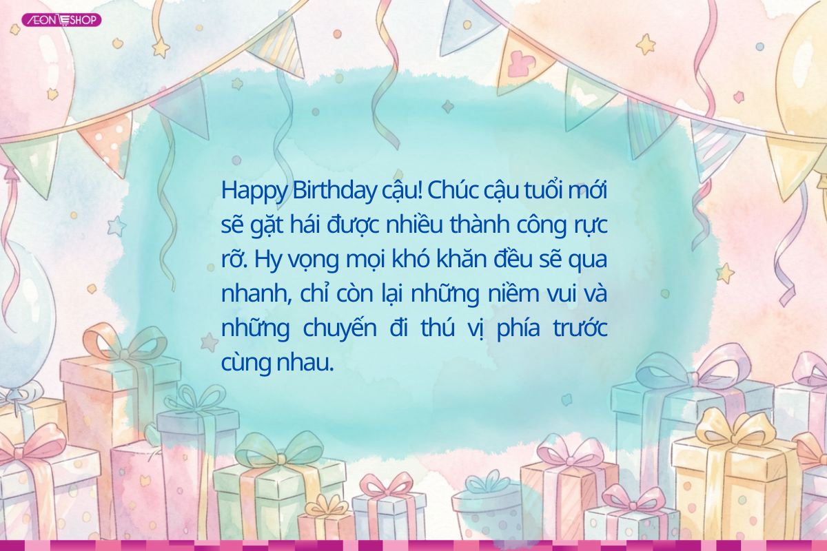 Lời chúc sinh nhật đến bạn thân