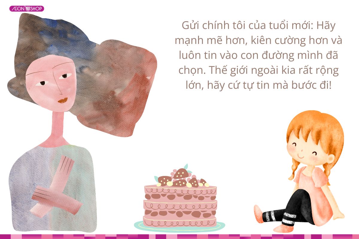 Lời chúc sinh nhật gửi cho bản thân