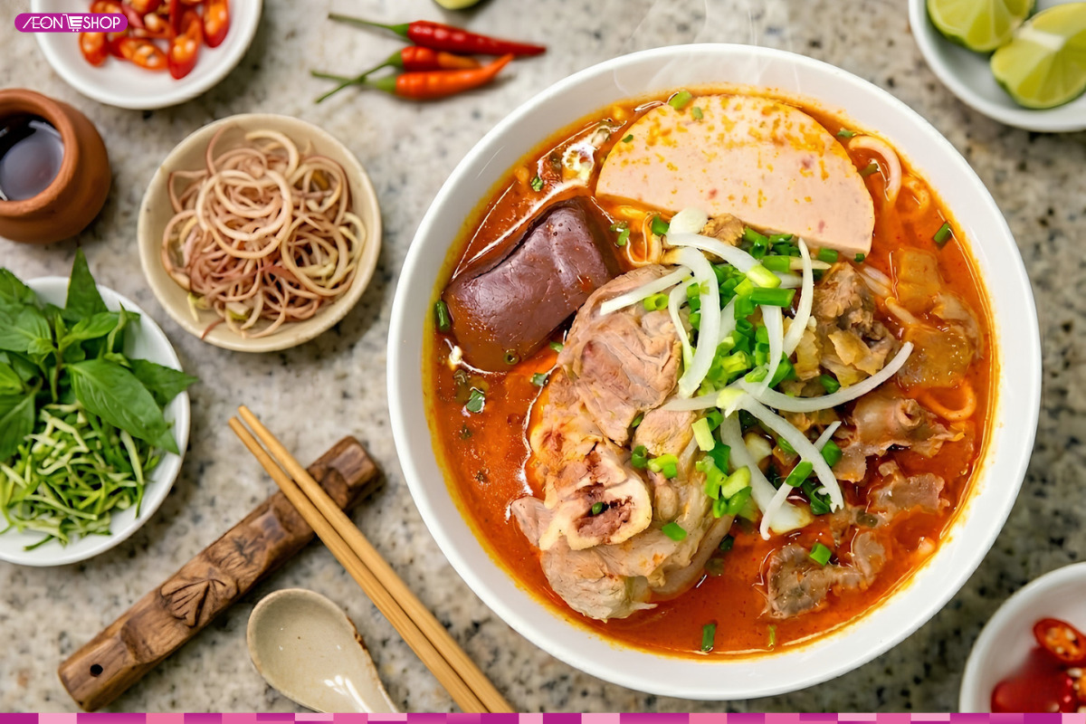 Cách nấu bún giò heo mềm, thơm ngon, nước dùng đậm đà béo ngậy khó cưỡng