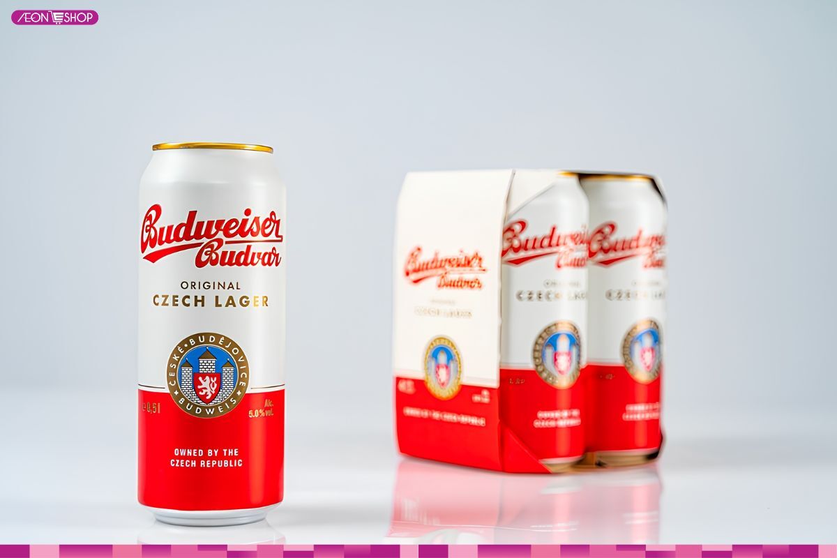 Bia Budweiser Original (5%) được bán với giá từ 19.000đ lon 330ml