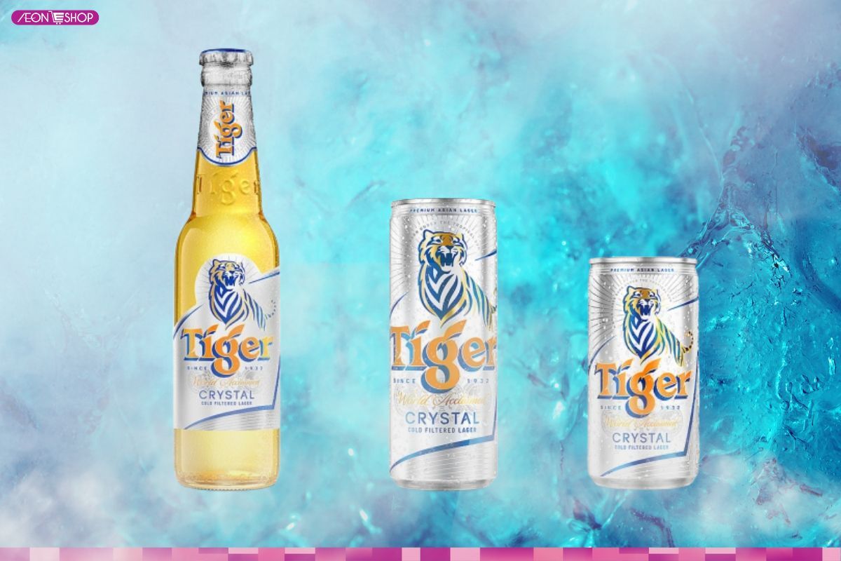 Bia Tiger Bạc (Tiger Crystal)