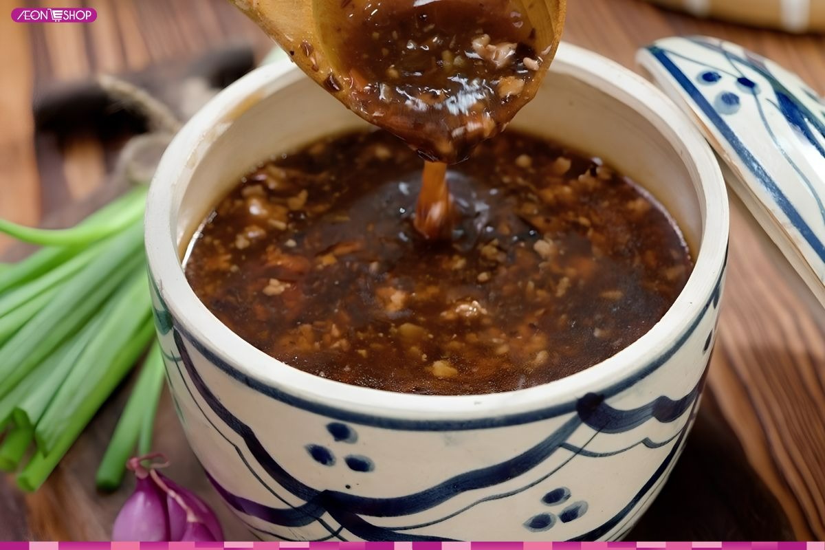 Nước sốt trộn mì bò viên