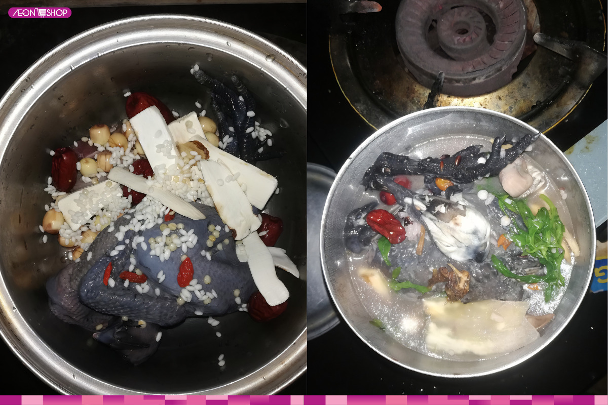 Tần gà ác khoảng 45 - 60p cho thịt mềm