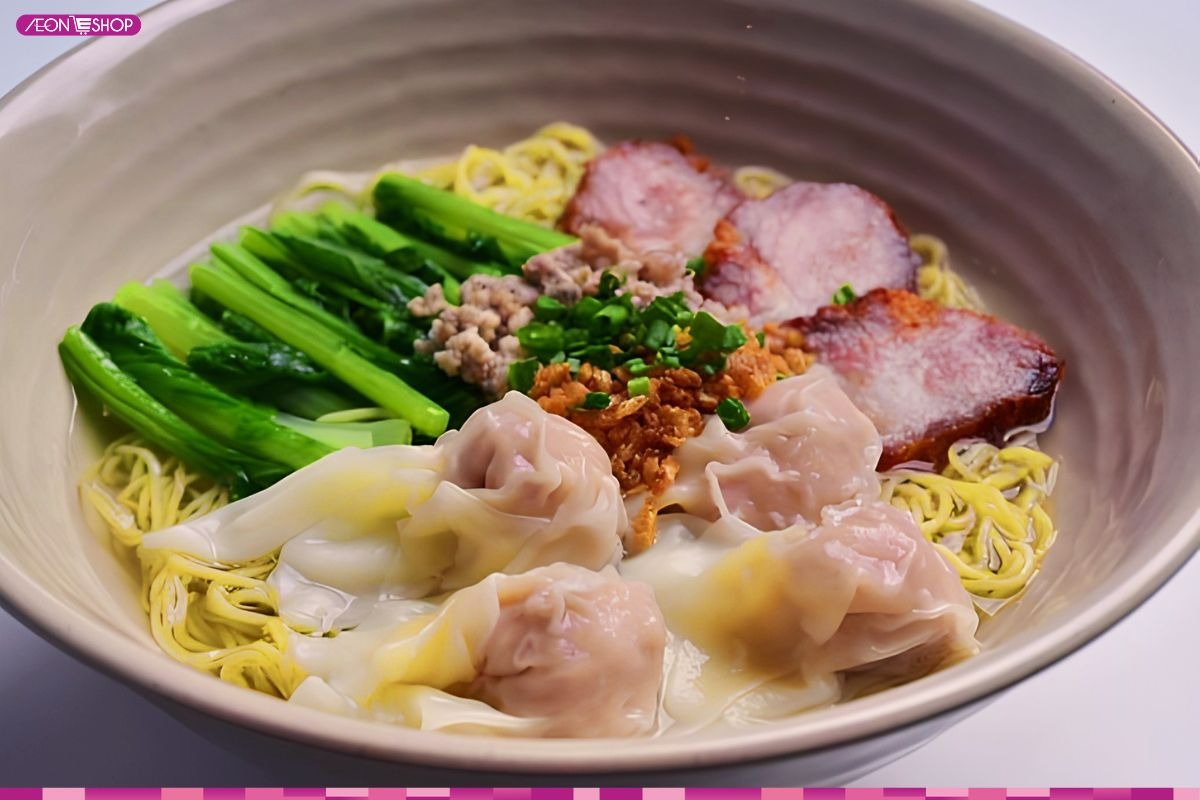 Cách nấu mì hoành thánh ngon chuẩn vị của người Hoa tại nhà