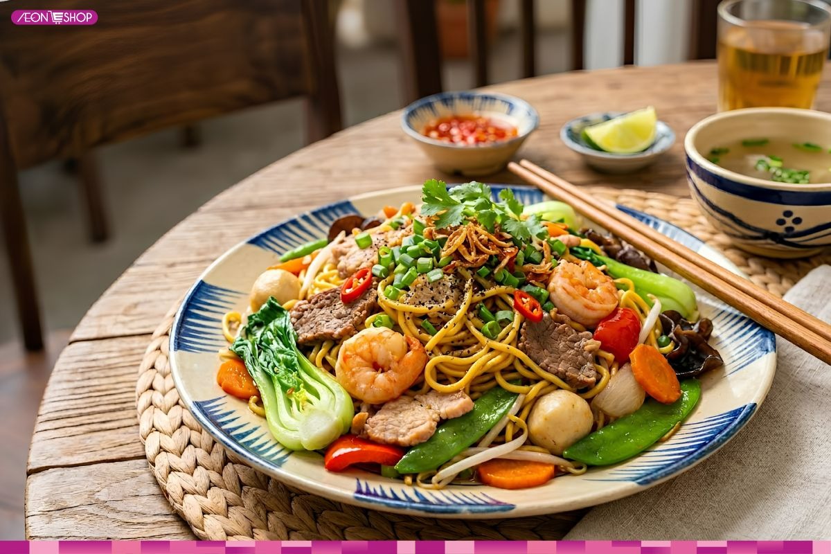 Cách làm mì xào thập cẩm ngon, đơn giản với 2 kiểu chế biến giòn và mềm