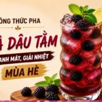 Cách pha trà dâu tằm tươi ngon, thanh mát, giải nhiệt ngày hè