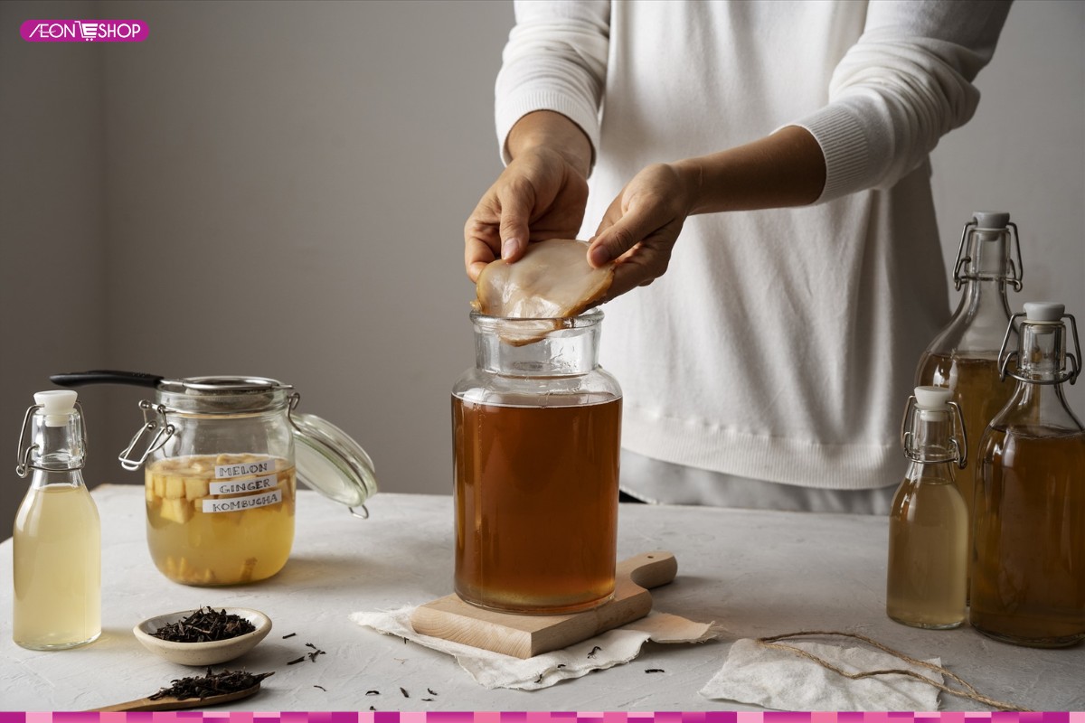 Cách làm trà kombucha