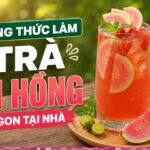 3 Cách làm trà ổi hồng thơm mát, tươi ngon ngay tại nhà cho mùa hè