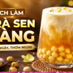 Cách làm trà sen vàng béo ngậy, thơm ngon giải nhiệt cho ngày hè
