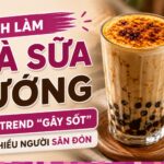 Cách làm trà sữa nướng hot trend “gây bão” trên mạng xã hội